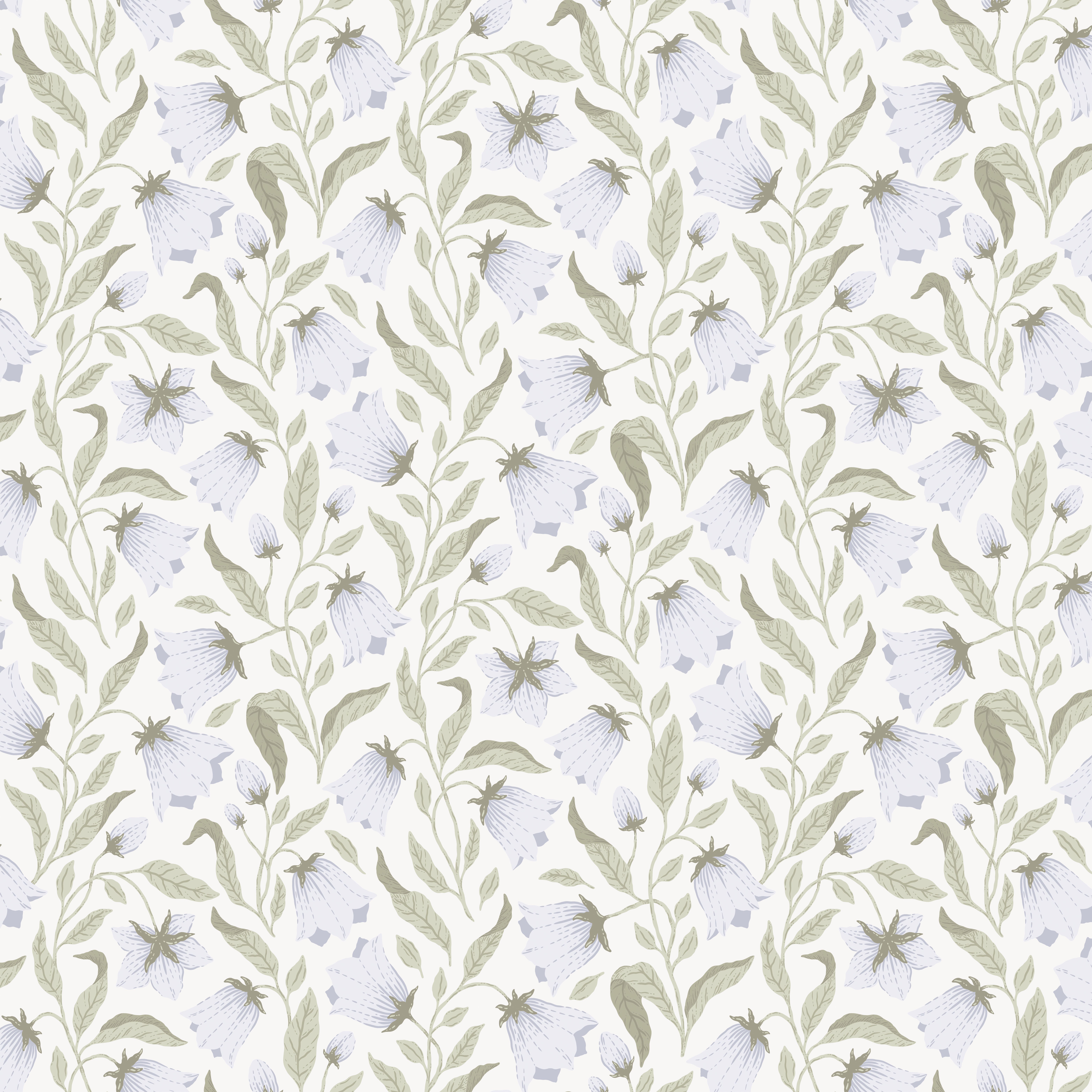 Blåklocka 26014 tapet