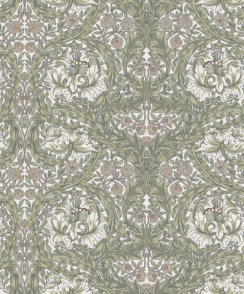 African Marigold, grön tapet