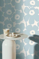 Marimekko Unikko, ljusblå tapet