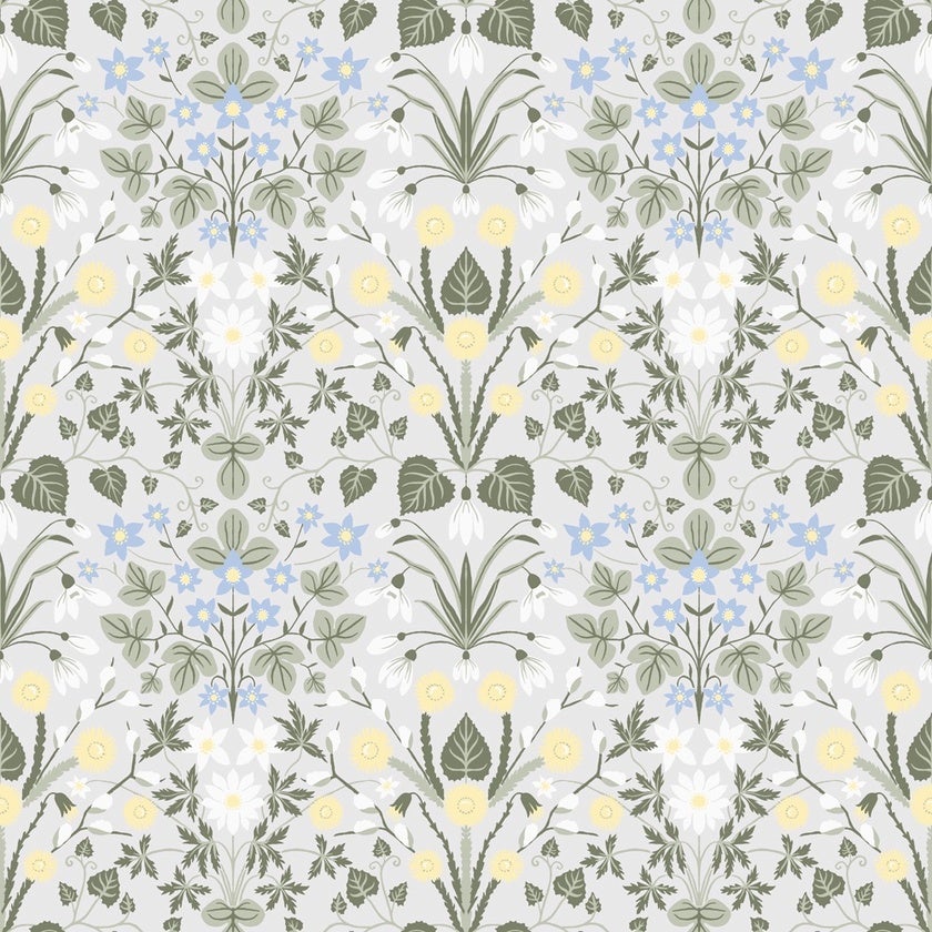 Vårblommor 12318 tapet