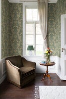 Öjvind, tapet i blågrått