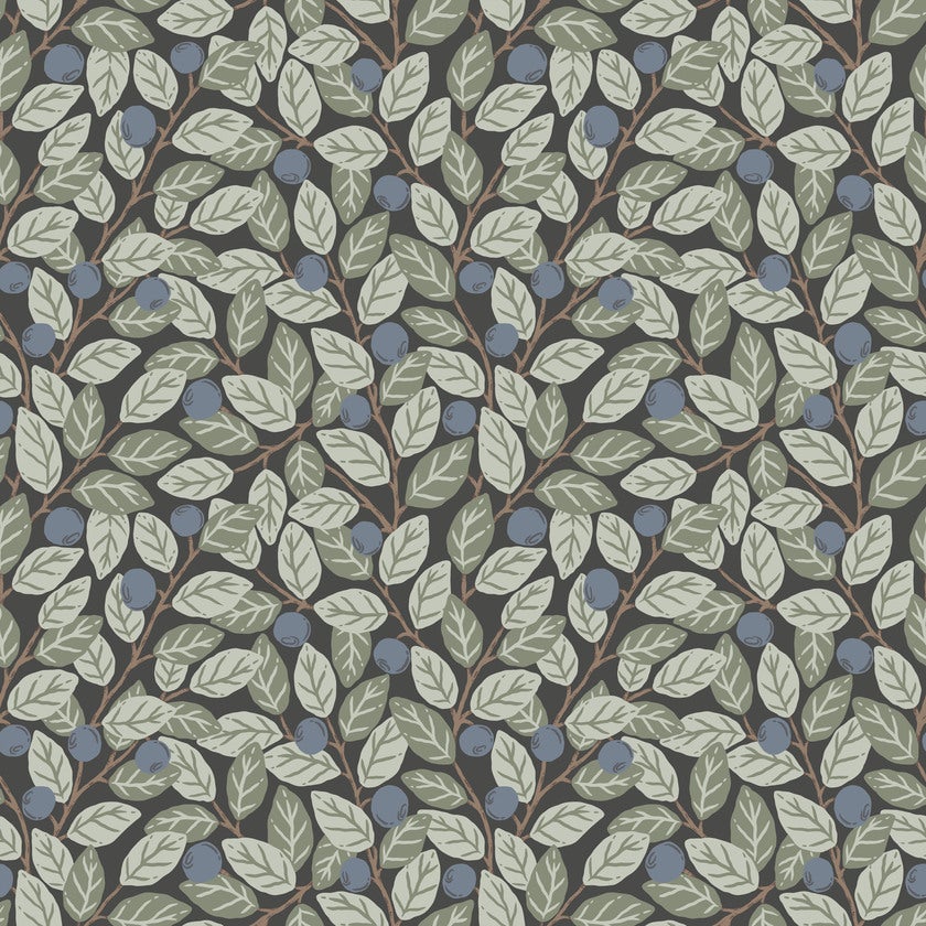 Blåbär 26028 tapet