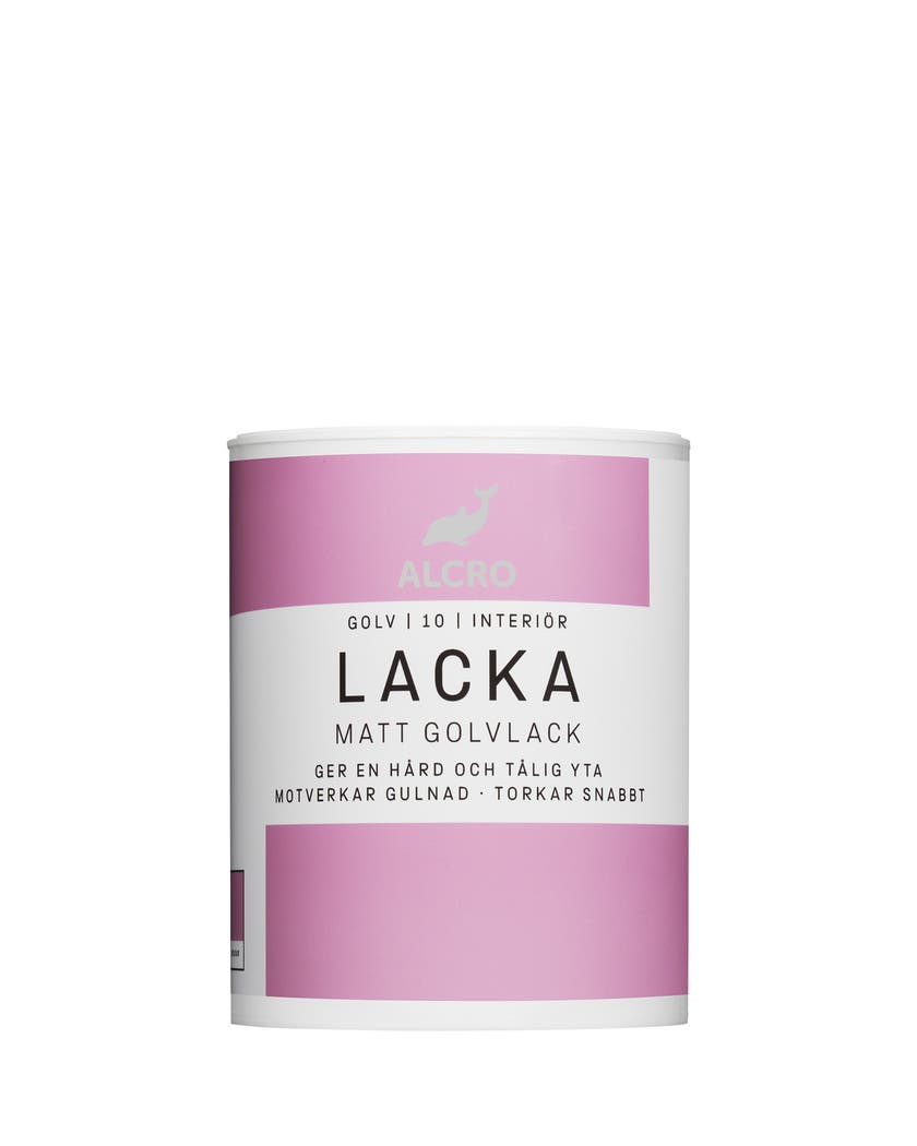 Lacka Matt Golvlack