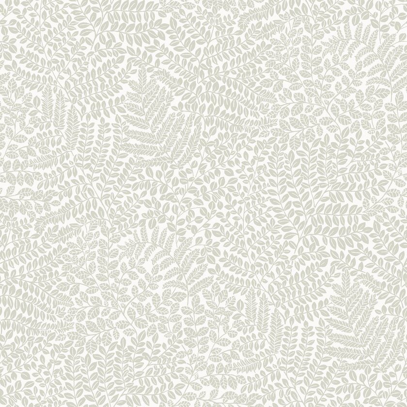 Bladverk, ljusgrön/vit