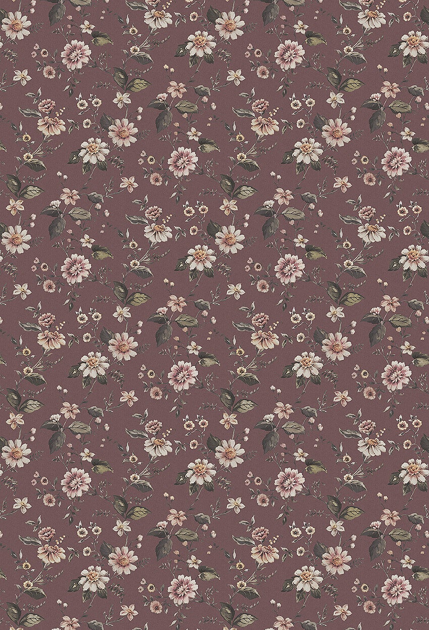 Marion's Mural dämpad mörkröd