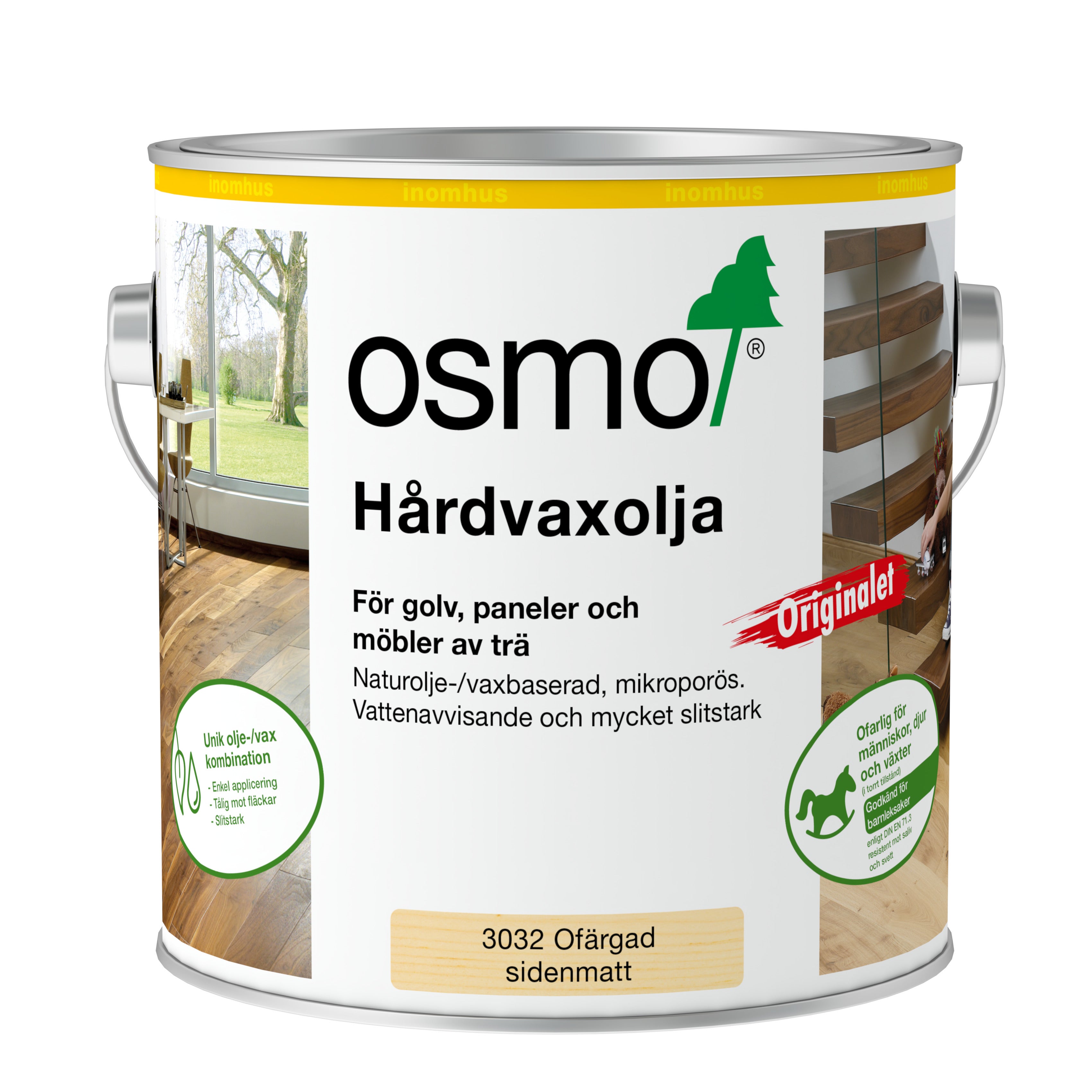 Hårdvaxolja sidenmatt 3032 Osmo