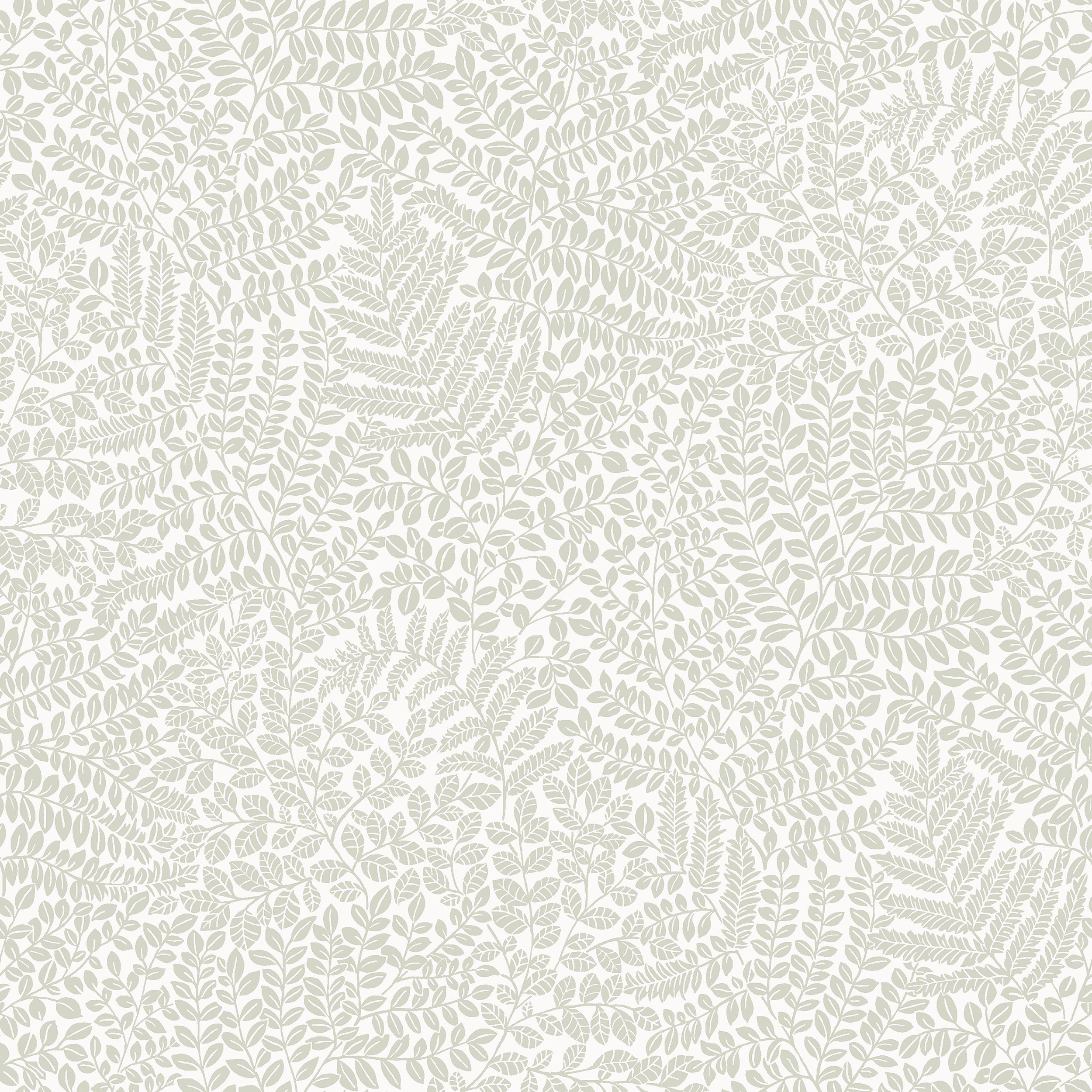 Bladverk, ljusgrön/vit