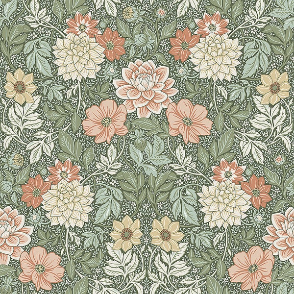 Dahlia Garden, grön